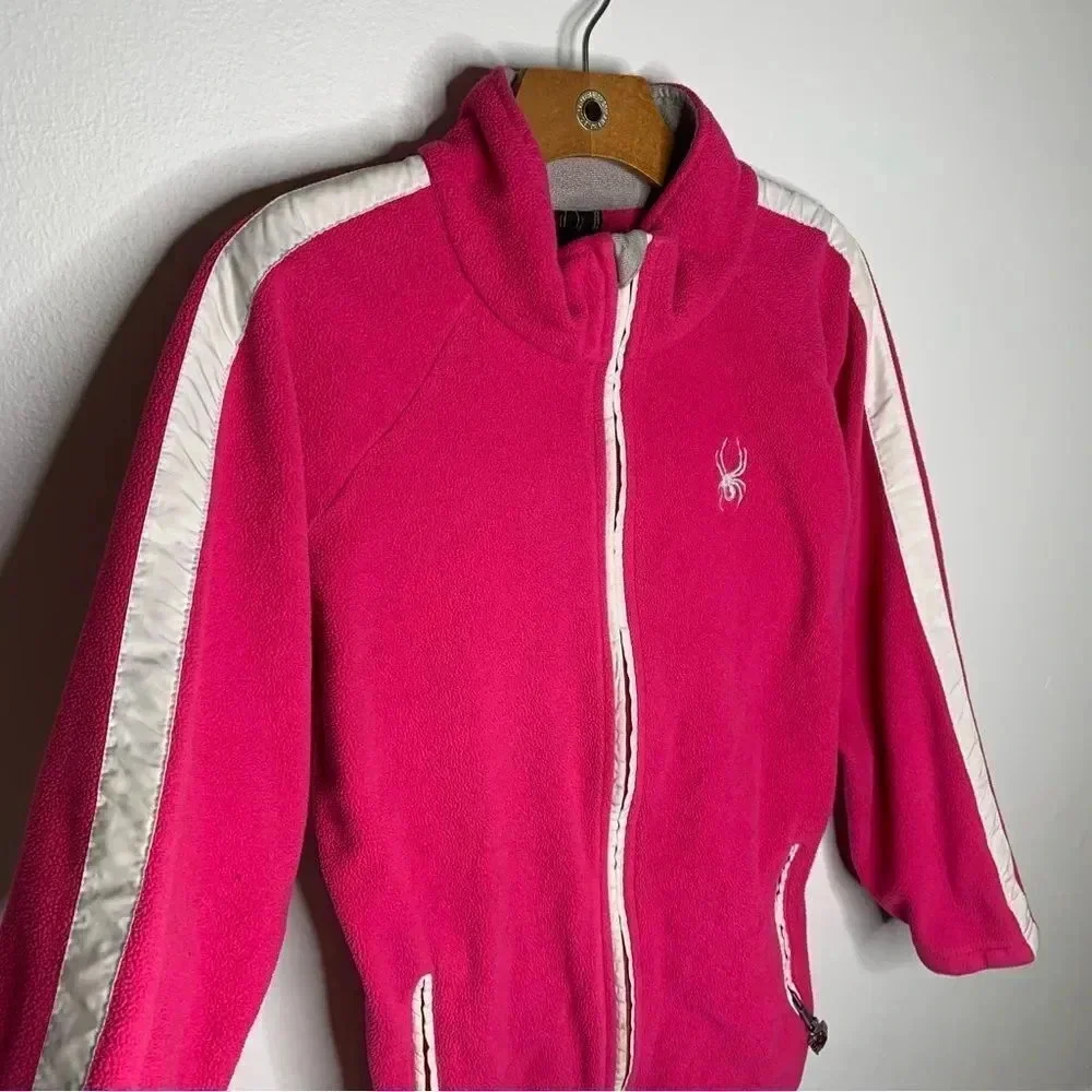 Girls Spyder Full Zip Fleece Jacket